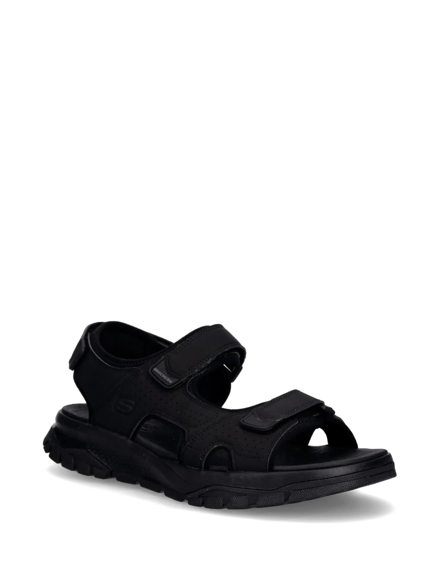 Sandale SKECHERS negre din poliuretan si material textil - Img 2