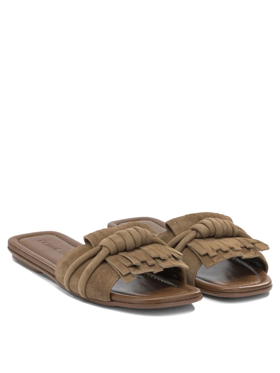 Sandale Slide in pelle scamosciata - Img 2