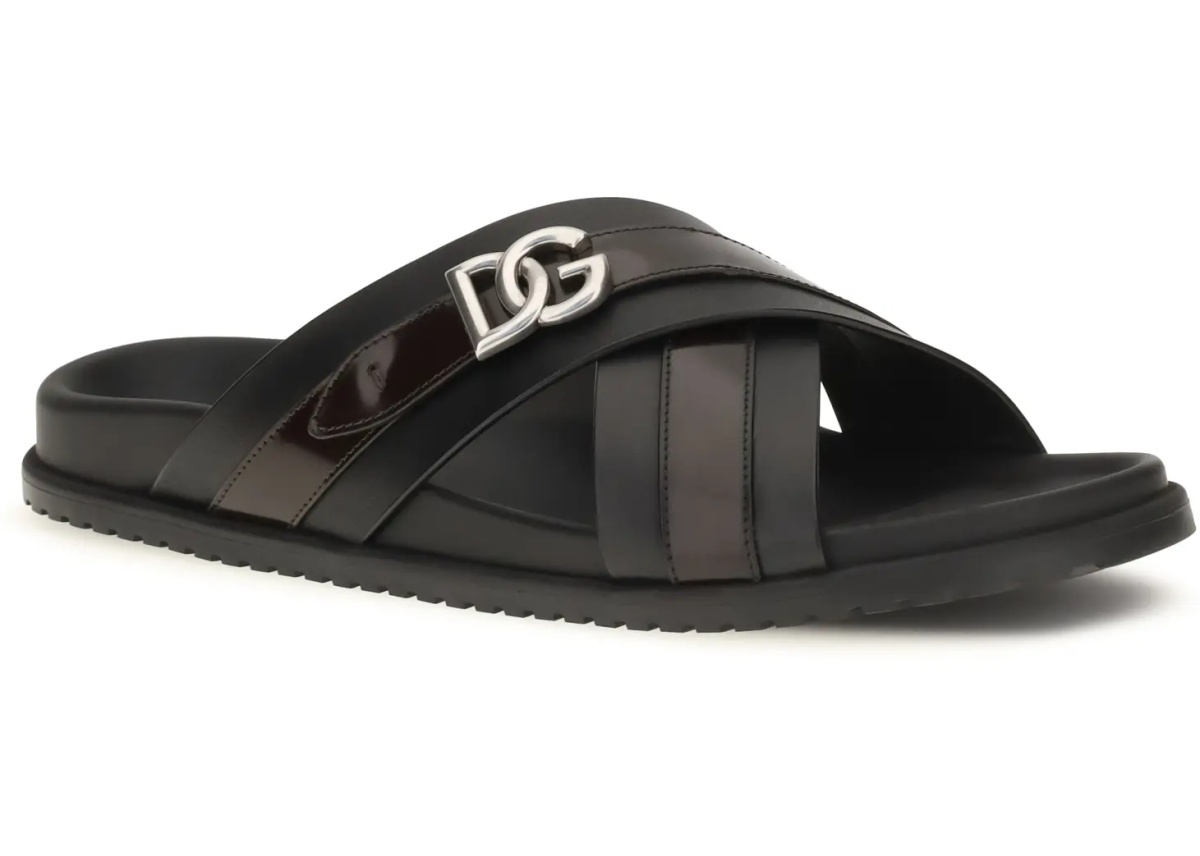Sandale Smooth calf leather Slide Sandals - Img 2