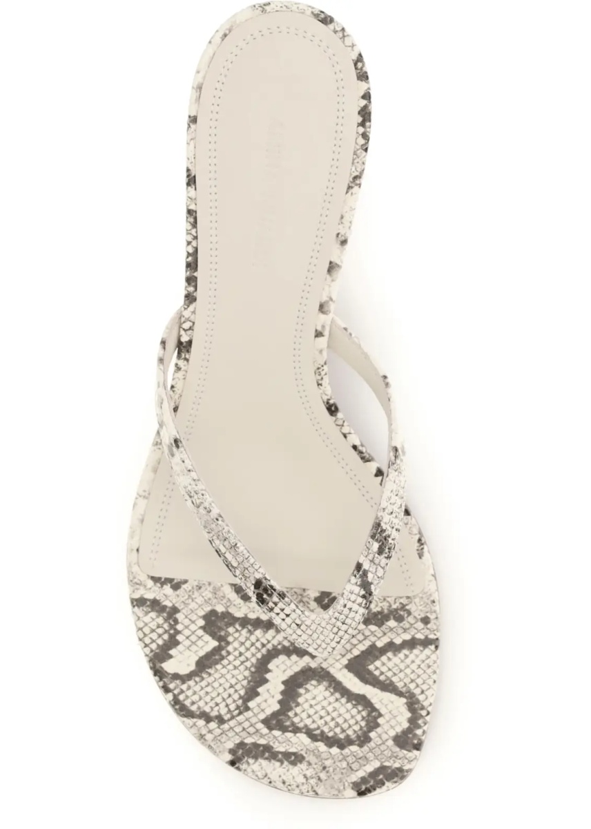 Sandale Snake-print Juliette Thong Sandals - Img 4