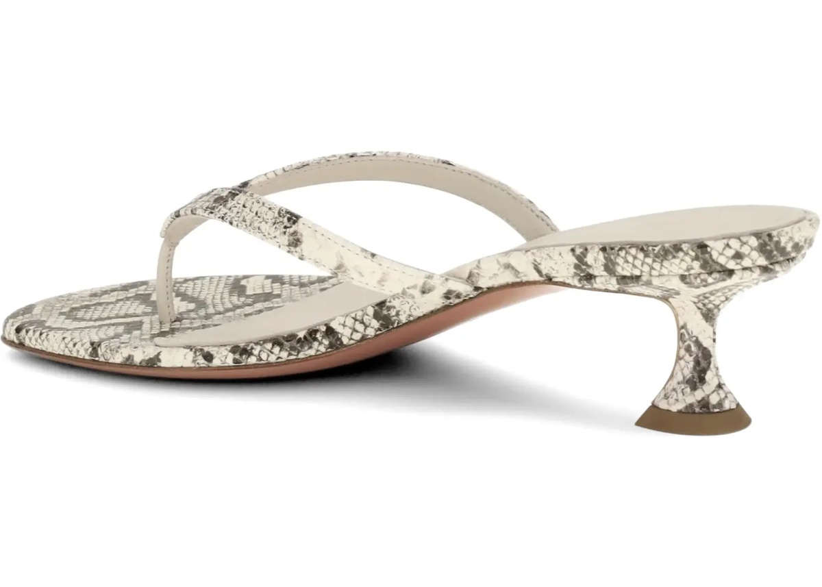 Sandale Snake-print Juliette Thong Sandals - Img 6