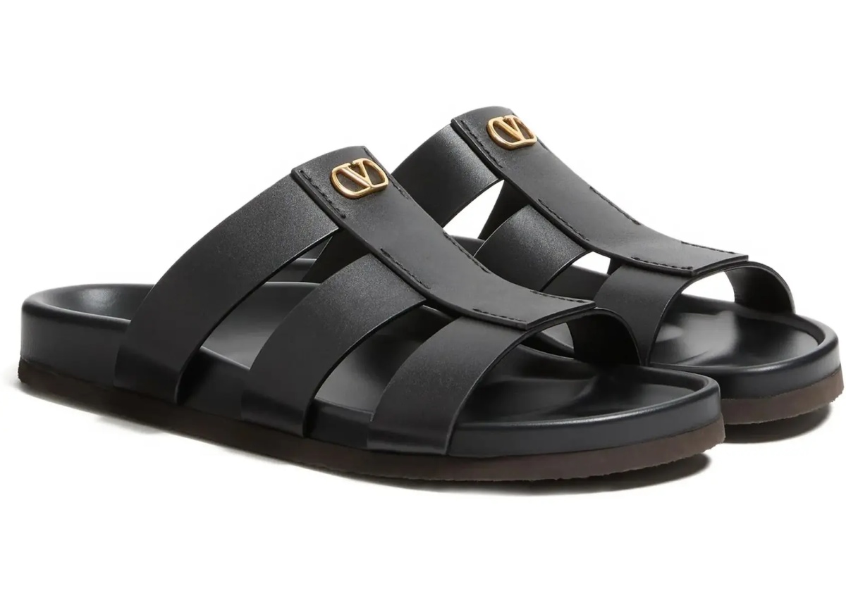 Sandale Studshield leather slide Sandals - Img 2
