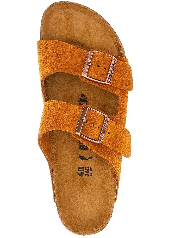 Sandale Suede leather 'Arizona' slides - Img 4