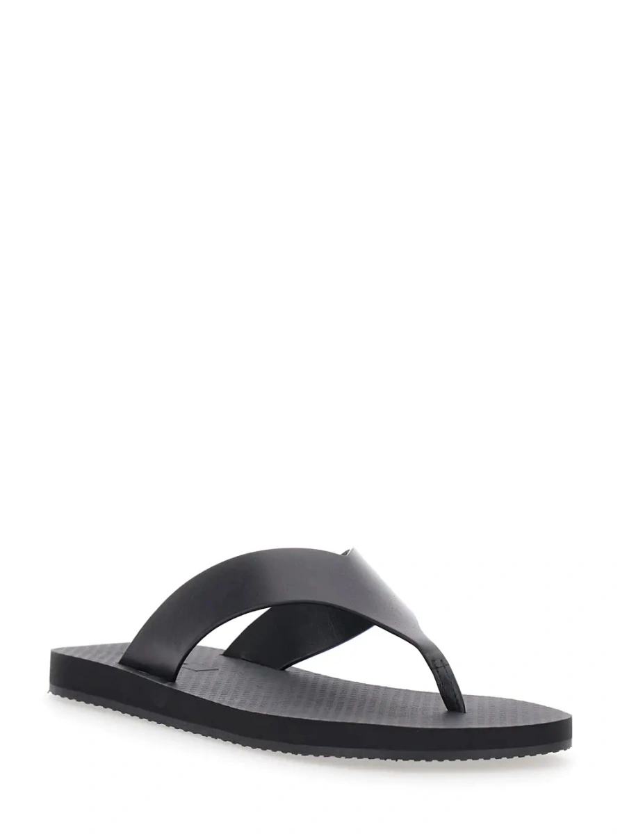 Sandale THE ROW negre din piele - Img 2