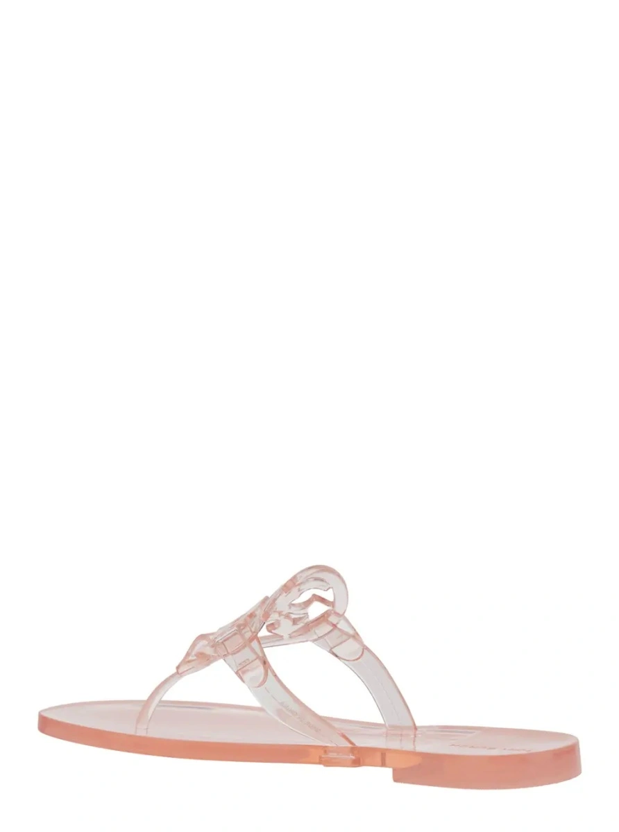 Sandale Tory Burch roz din TPU - Img 3