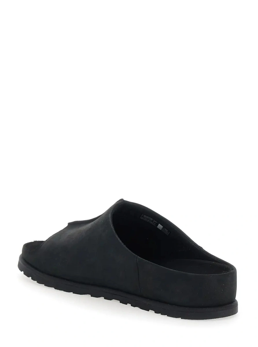 Sandale UGG negre din piele intoarsa - Img 3