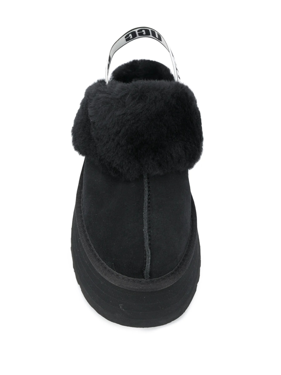 Sandale UGG negre din piele - Img 4