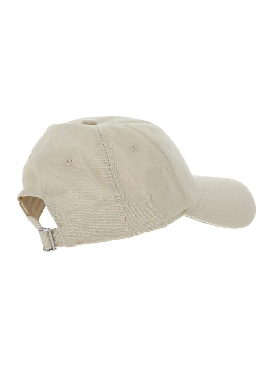 Sapca Baseball Cap 'La Casquette Slogan' with Cotton Embroidery Beige Men - Img 2