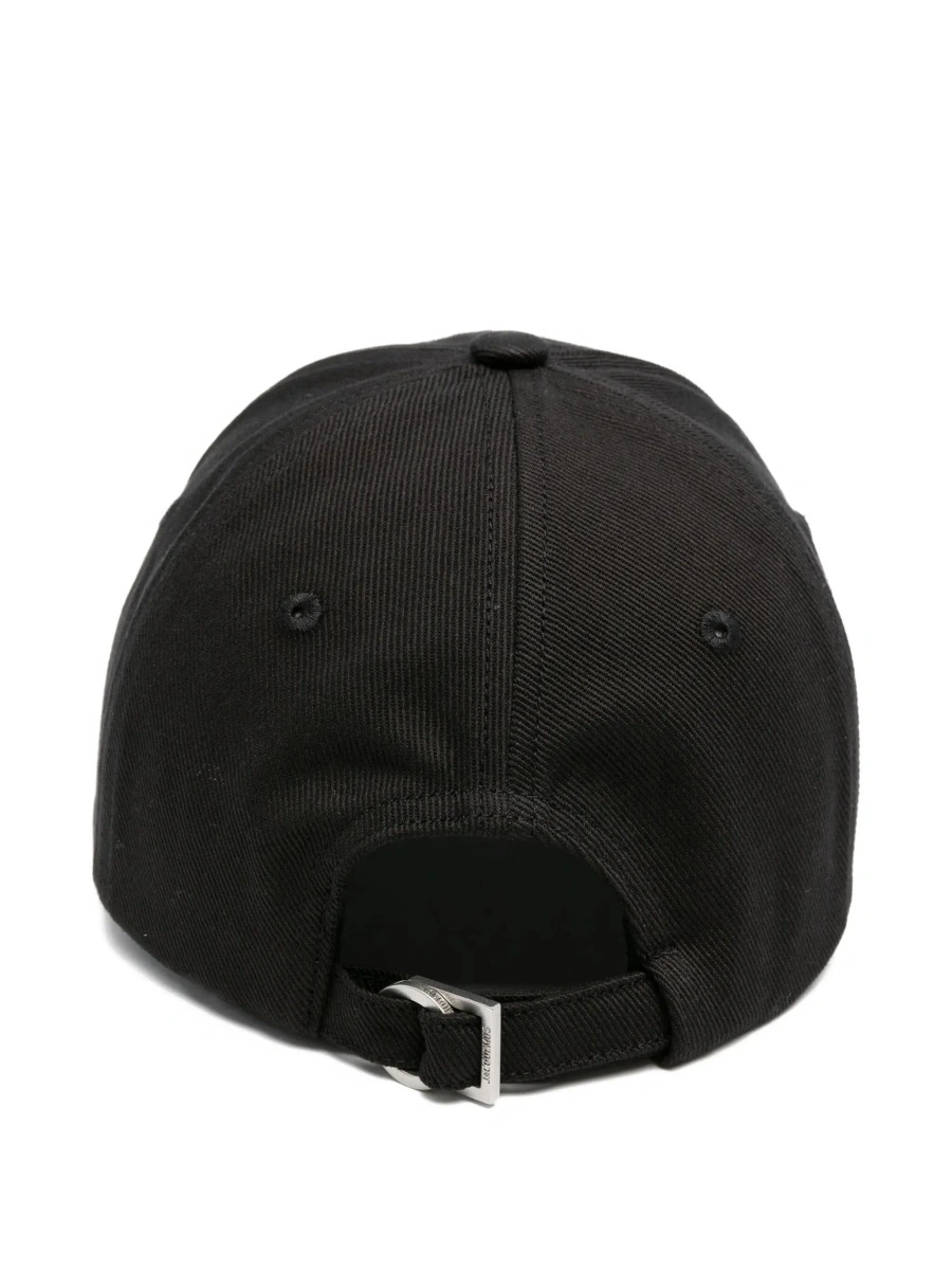 Sapca JACQUEMUS neagra din bumbac - Img 4