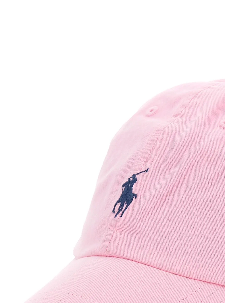 Sapca Ralph Lauren roz din bumbac - Img 3