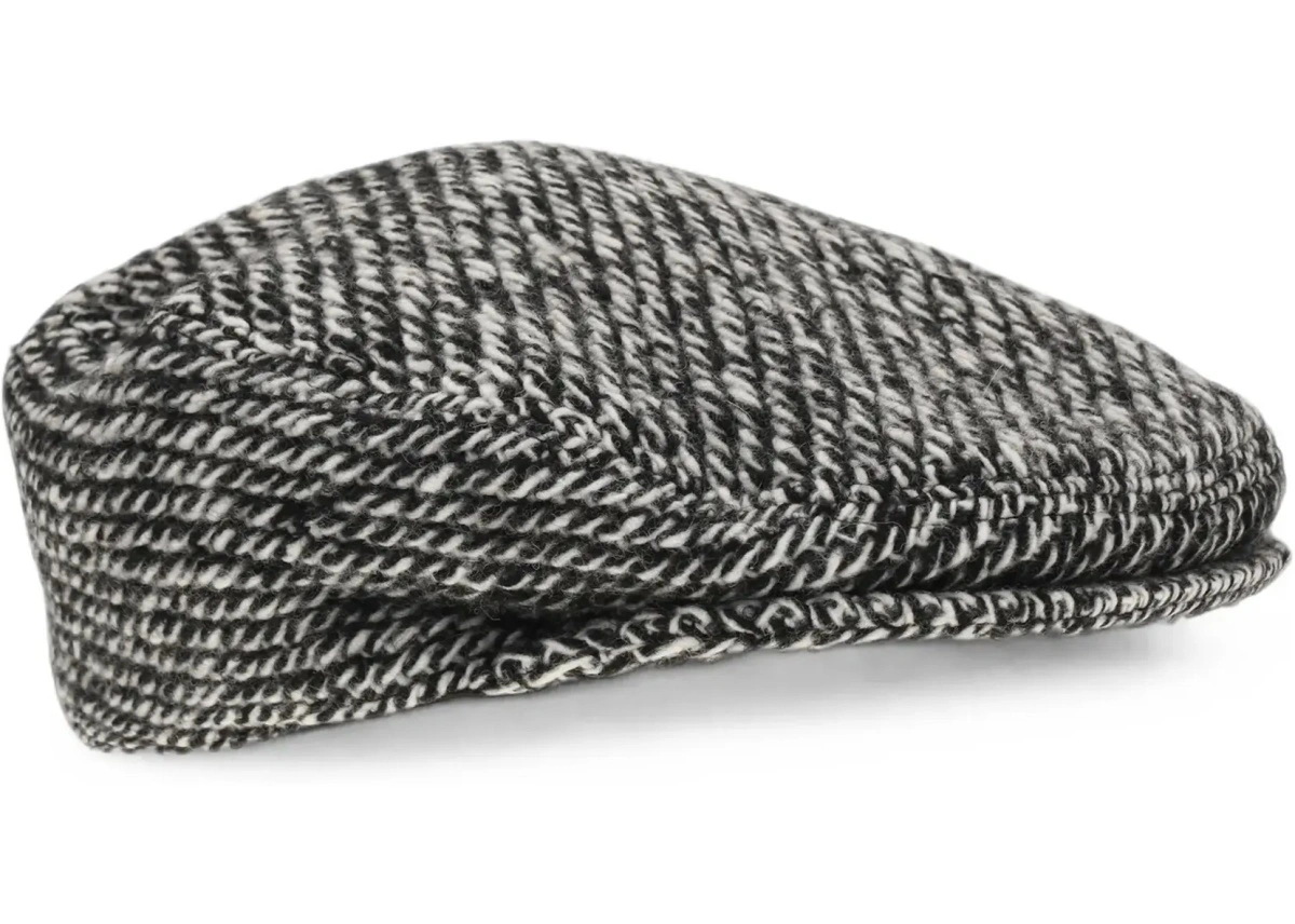 Sapca Wool-blend flecked Flat Cap - Img 6