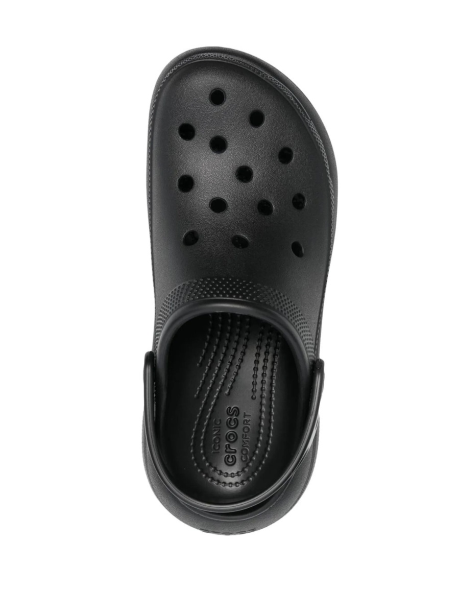 Slapi Crocs negri din cauciuc - Img 4