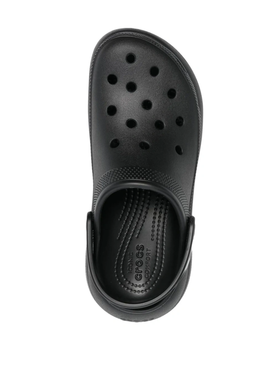 Slapi Crocs negri din cauciuc - Img 4