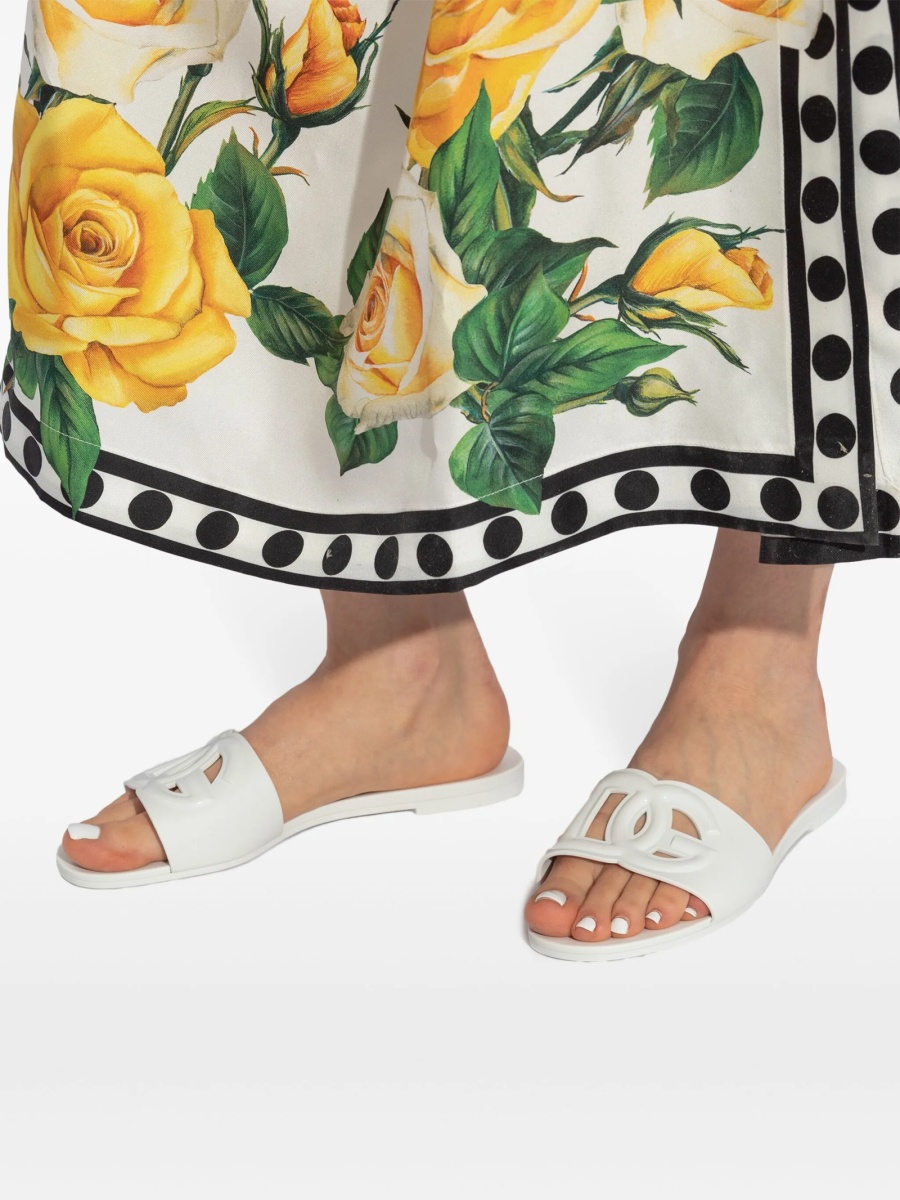 Slapi Dolce &amp; Gabbana albi din tpu - Img 5