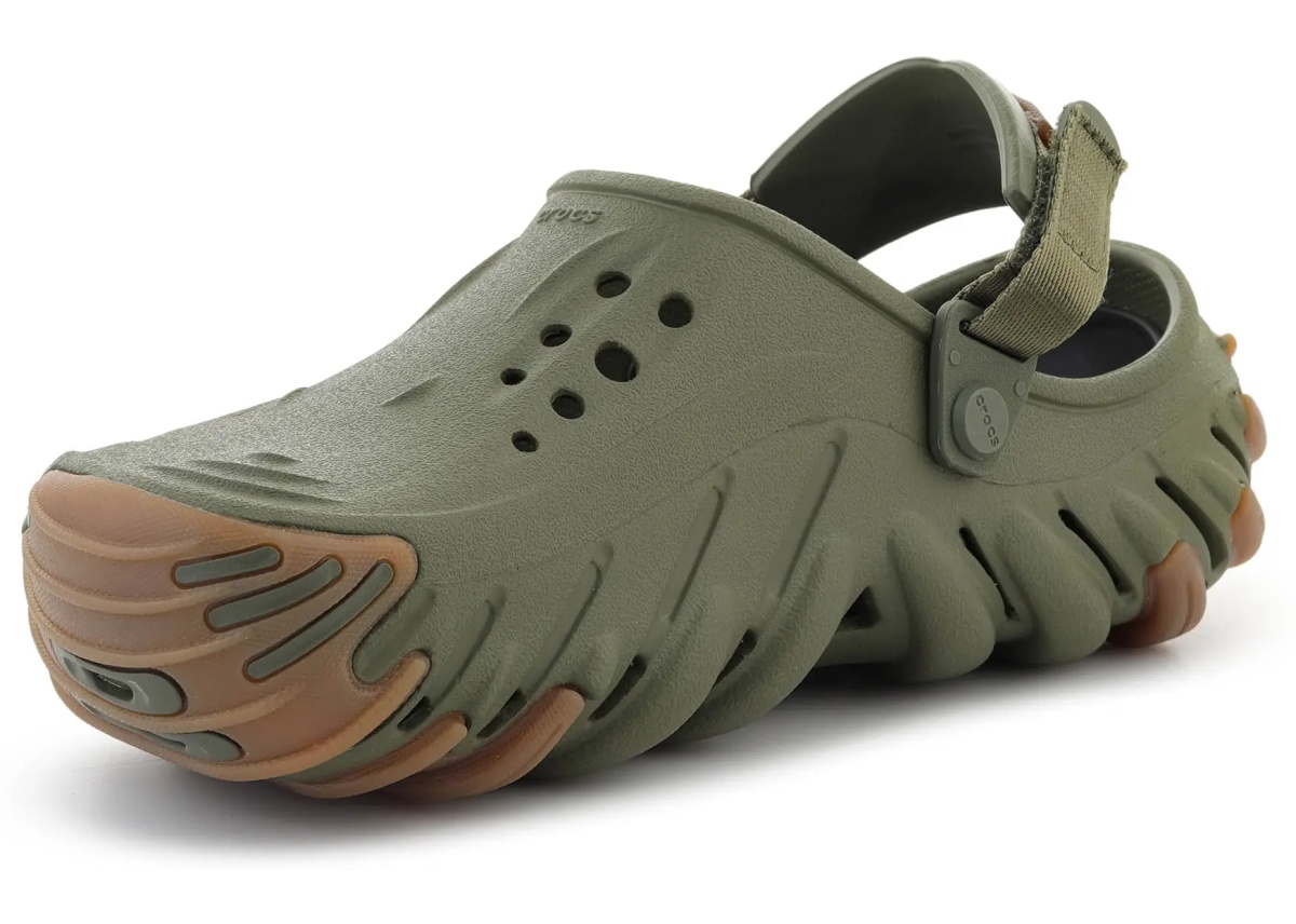 Slapi ECHO GUM RO CLOG ARMY GREEN - Img 3