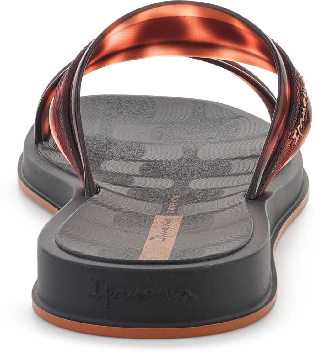 Slapi GLOW TRENDY SLIDE AD BLACK/TURTLE/BROWN - Img 5