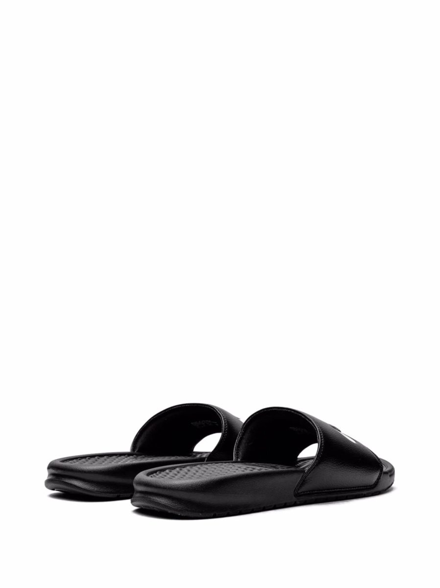 Slapi Nike negri din piele - Img 3