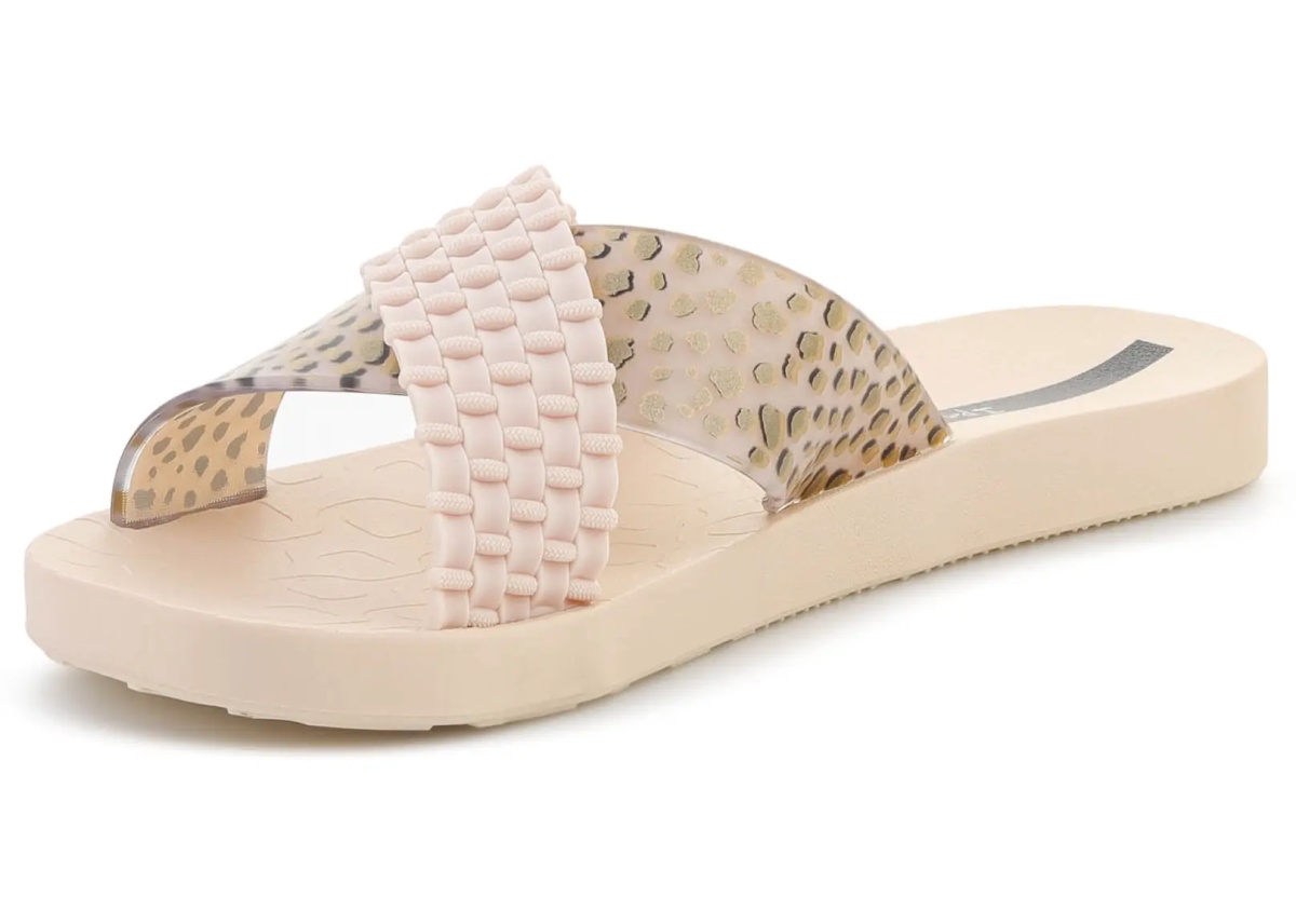 Slapi SENSE SLIDE FEM BEIGE/BEIGE/BLACK - Img 3