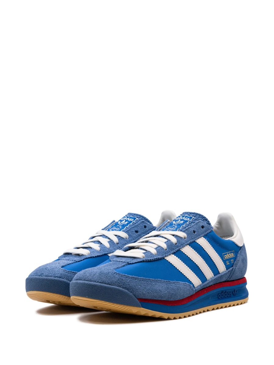 Sneakers adidas Originals albastri din material textil si piele intoarsa - Img 2