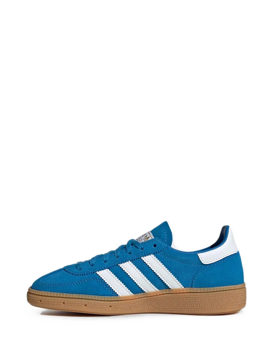 Sneakers adidas Originals albastri din material textil si piele intoarsa - Img 5