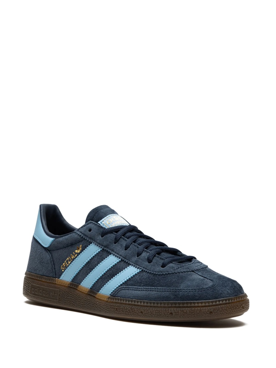 Sneakers adidas Originals albastri din piele intoarsa - Img 2
