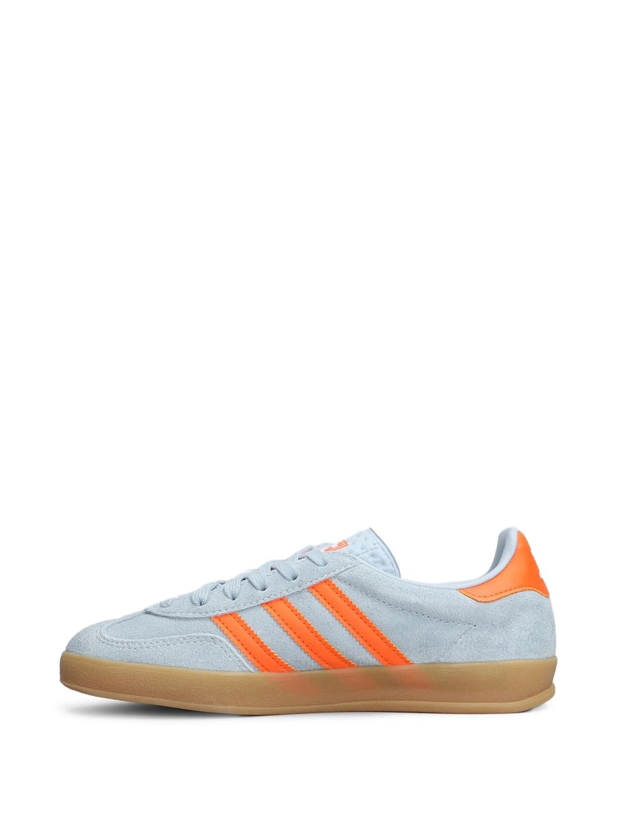 Sneakers adidas Originals albastri din piele si piele eco - Img 3