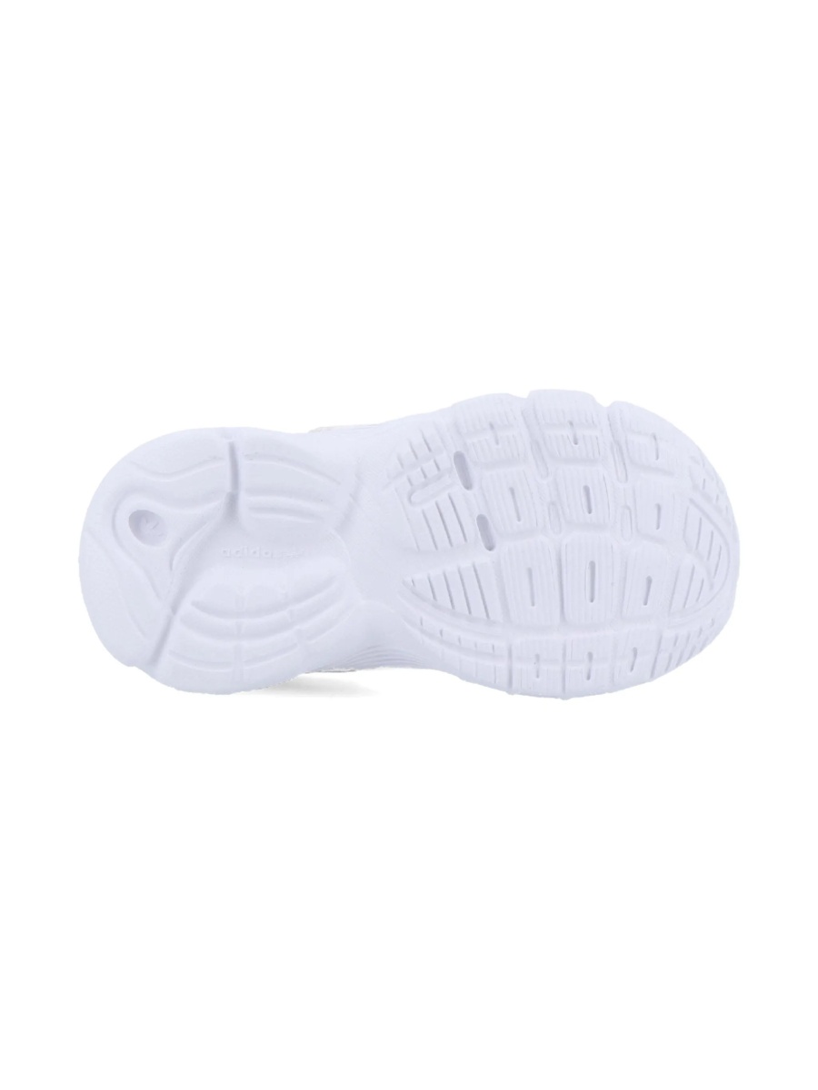 Sneakers adidas Originals albi din material textil si plasa - Img 4