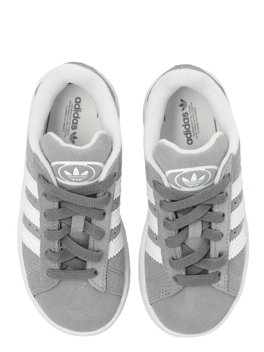 Sneakers adidas Originals gri din piele - Img 4