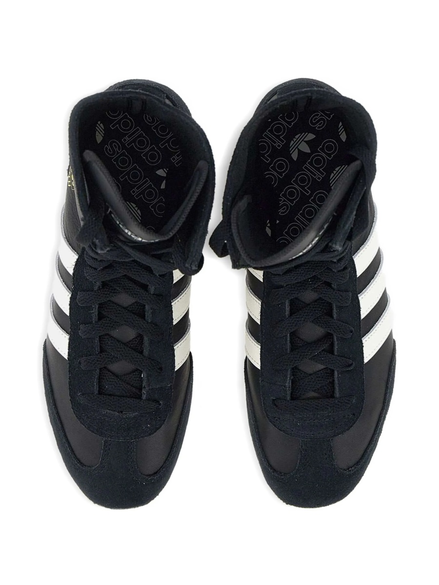 Sneakers adidas Originals negri din piele - Img 4
