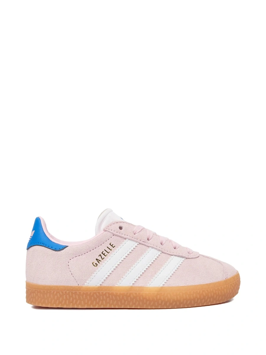 Sneakers adidas Originals roz din piele intoarsa si piele - Img 2
