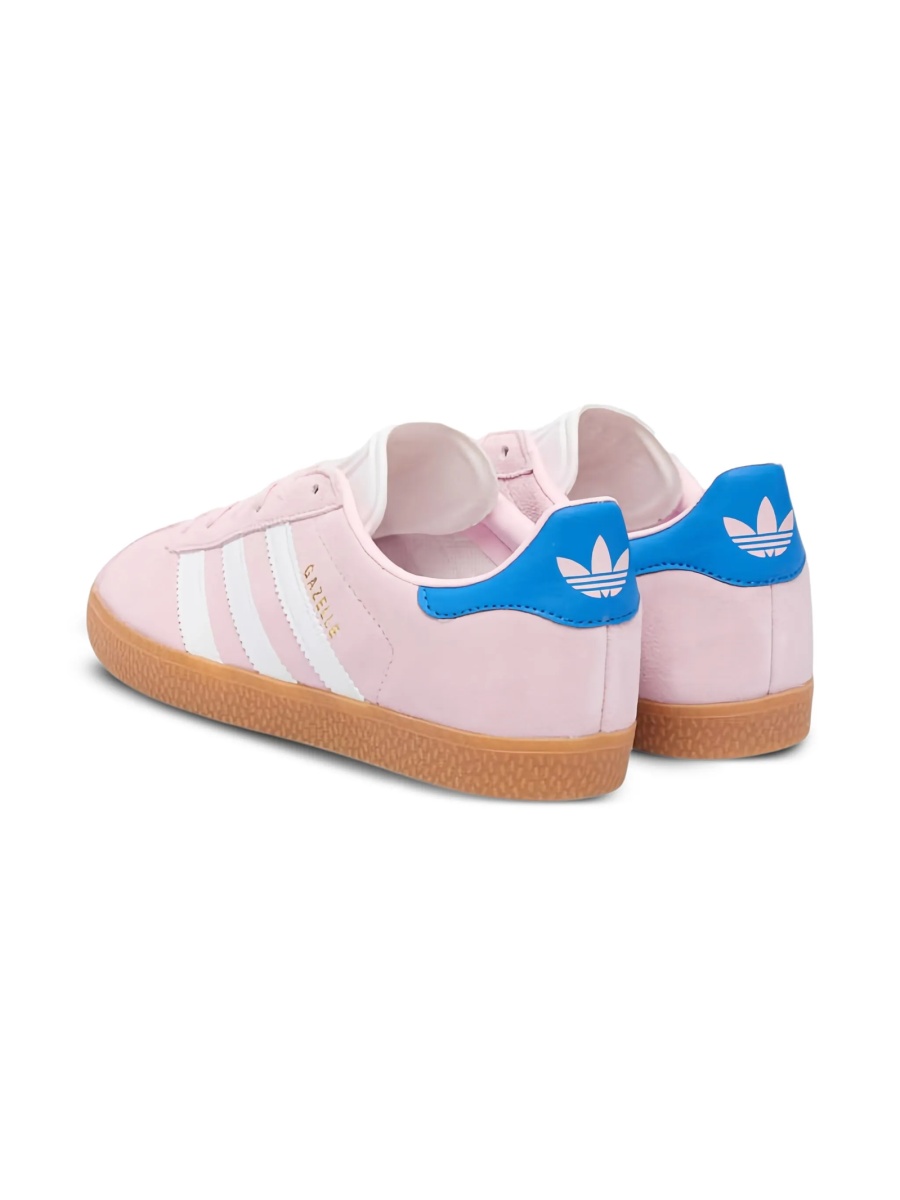 Sneakers adidas Originals roz din piele intoarsa - Img 3