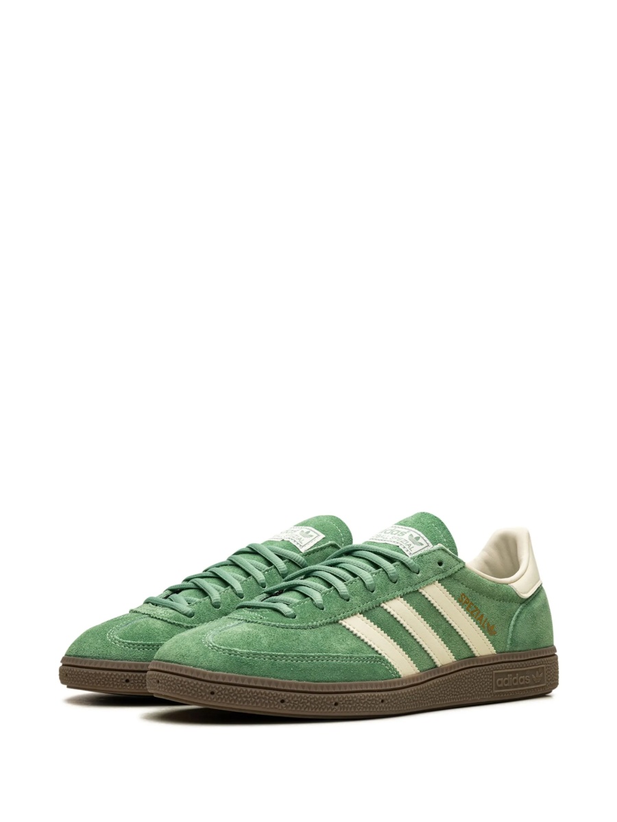 Sneakers adidas Originals verzi din piele eco si piele intoarsa - Img 4