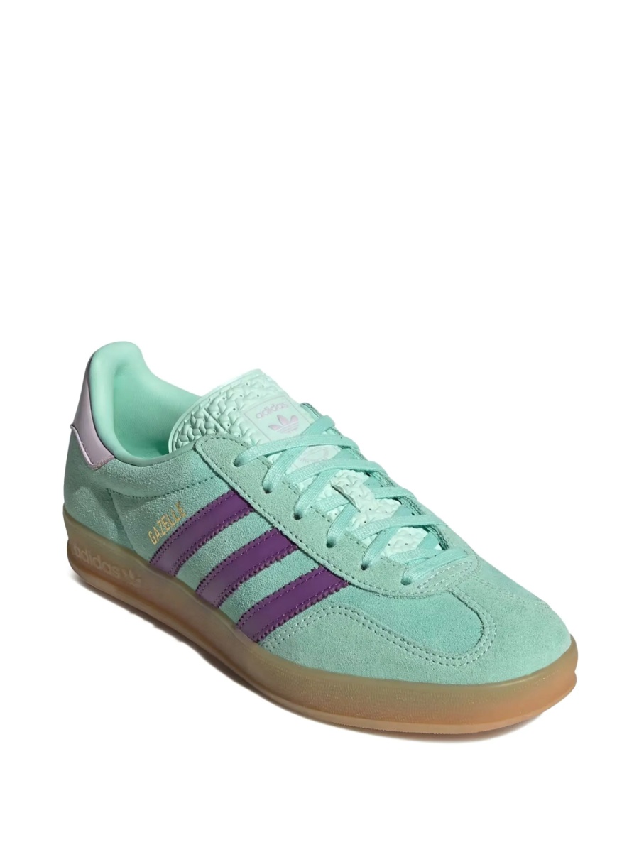 Sneakers adidas Originals verzi din piele - Img 2
