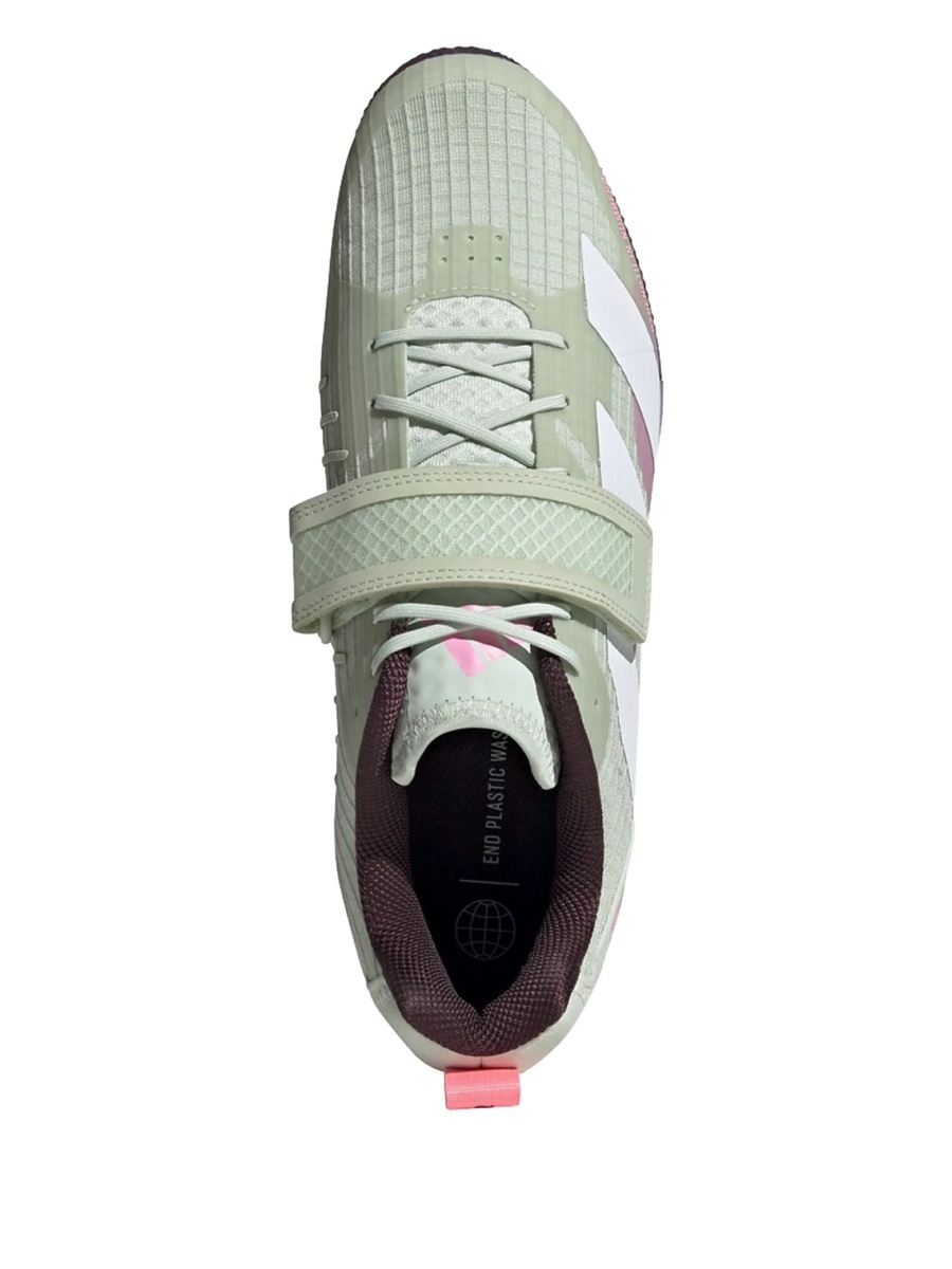 Sneakers adidas Performance verzi din material textil - Img 2