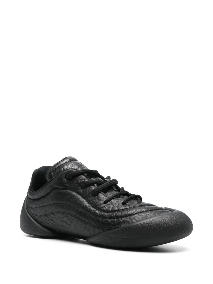 Sneakers Alexander McQueen negri din piele - Img 2