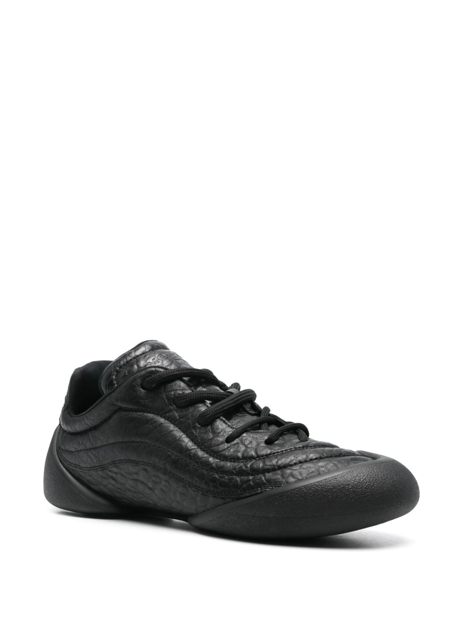 Sneakers Alexander McQueen negri din piele - Img 2