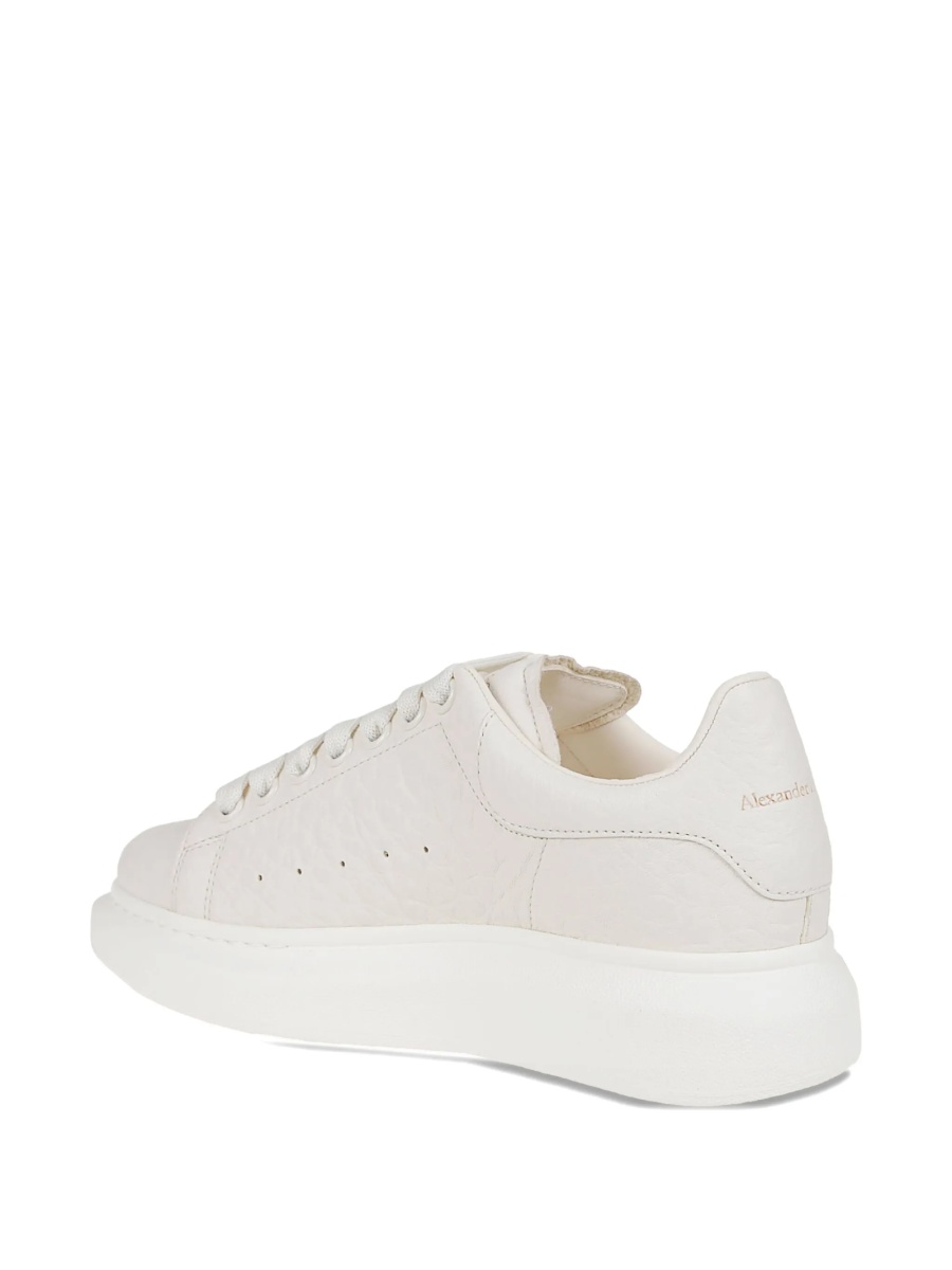 Sneakers Alexander McQueen neutri din piele - Img 3