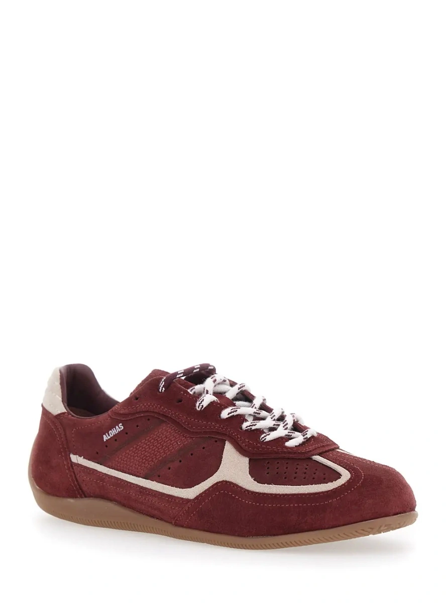 Sneakers Alohas mov din piele intoarsa - Img 2