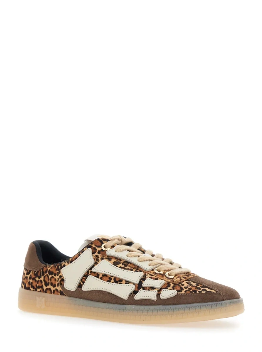 Sneakers AMIRI maro din piele intoarsa - Img 2