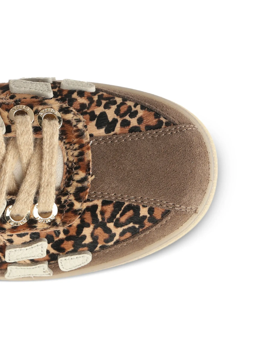 Sneakers AMIRI maro din piele intoarsa - Img 6