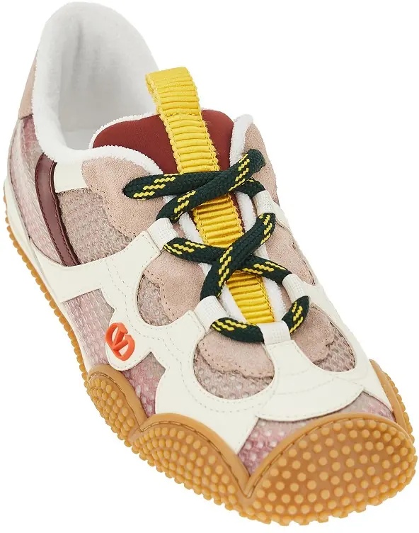 Sneakers 'Amphibia' fabric and leather sneakers - Img 2