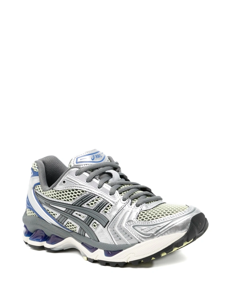 Sneakers ASICS galbeni din fibre - Img 2