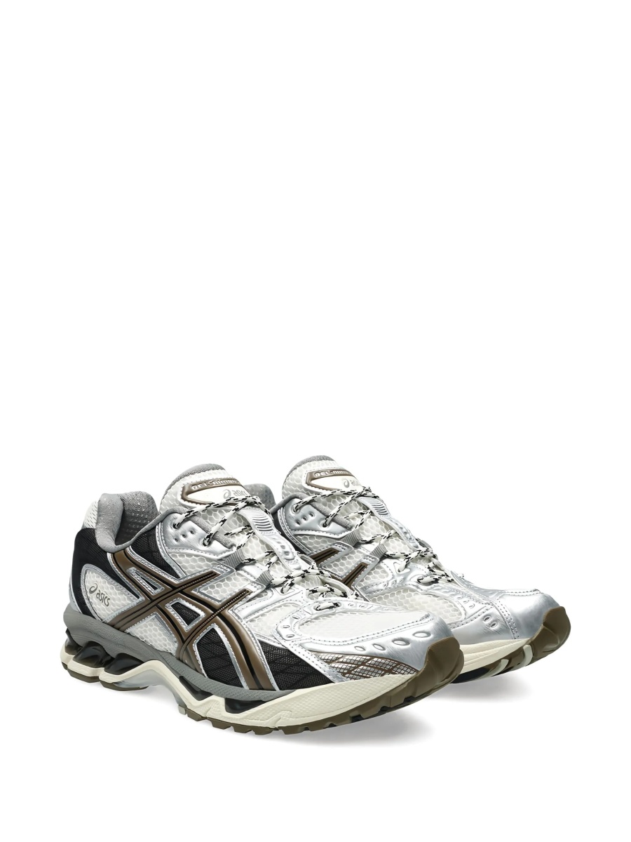 Sneakers ASICS gri din plasa si poliuretan - Img 2