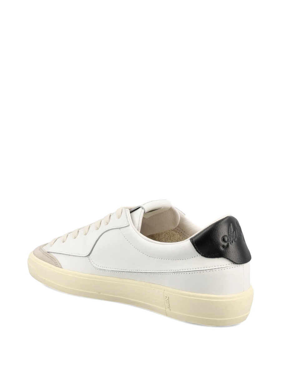 Sneakers AUTRY albi din nylon si piele - Img 4