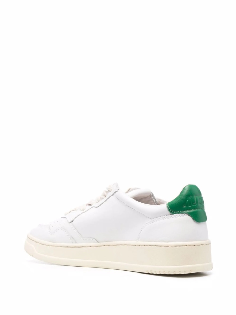Sneakers AUTRY albi din piele - Img 3