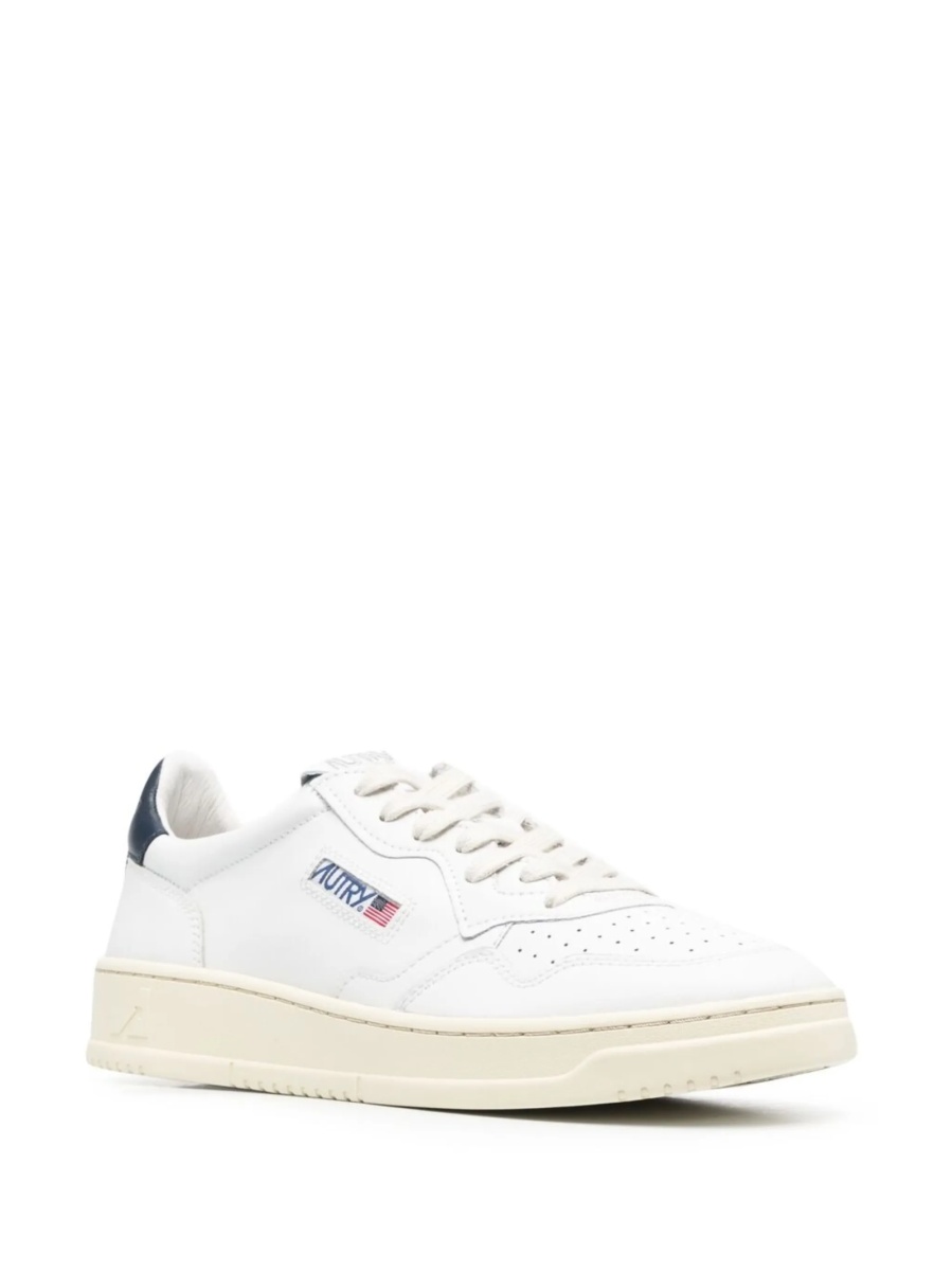 Sneakers AUTRY albi din piele - Img 2