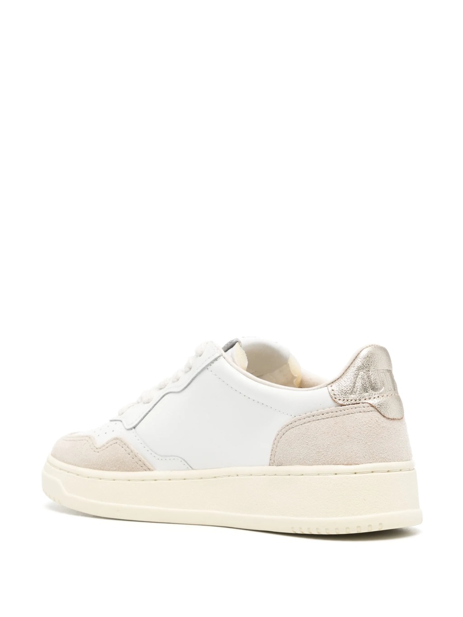 Sneakers AUTRY albi din piele - Img 3