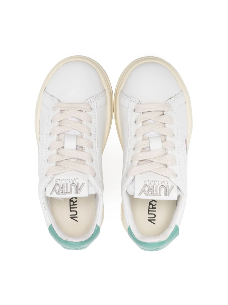 Sneakers AUTRY albi din piele - Img 3