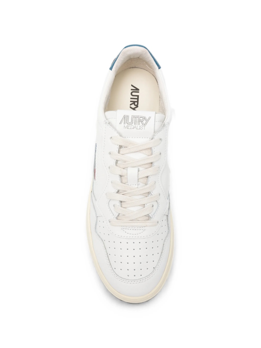 Sneakers AUTRY albi din piele - Img 4