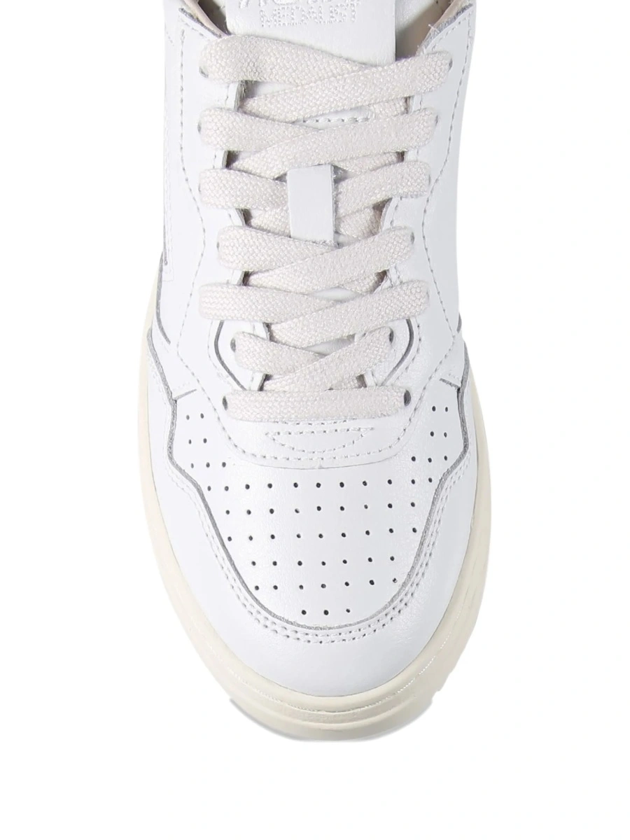 Sneakers AUTRY albi din piele - Img 3